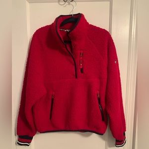 Tommy Hilfiger Sherpa Snap Button Sweatshirt